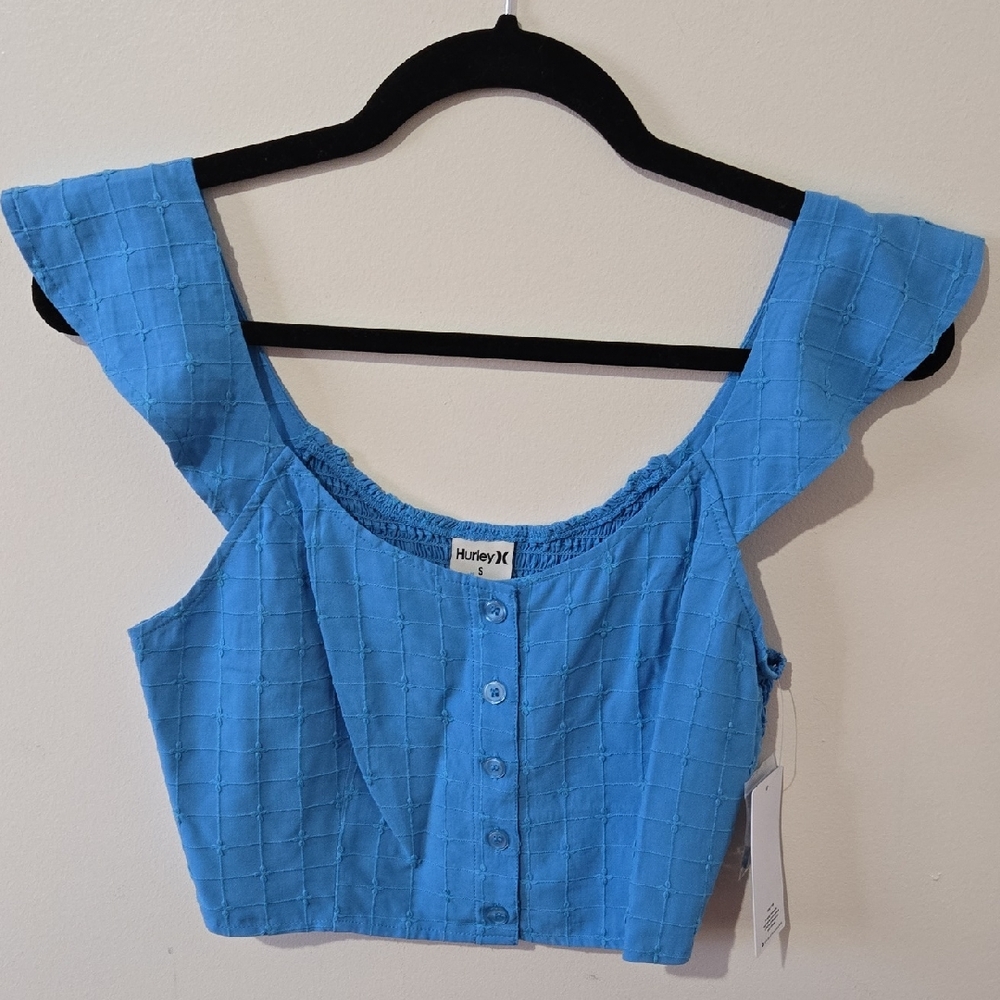 NWT Ladies Hurley Crop Top Size Small